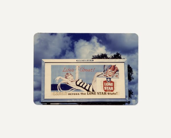 [American Billboards], Lone Star Beer, Houston, c. 1957