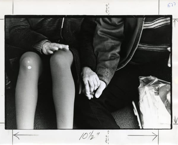 San Francisco Examiner, Couple Holding Hands, 1971