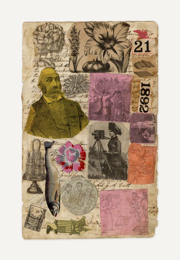 Anonymous, Scrapbook Collage, 1892