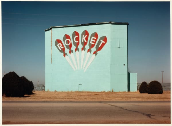 John Margolies, Rocket Drive-In Theatre, Sweetwater, Texas, 1979