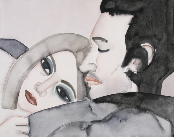 HU Zi Buffalo 66, 2015 Gouache on paper 纸上水粉 44 x 54.5 cm