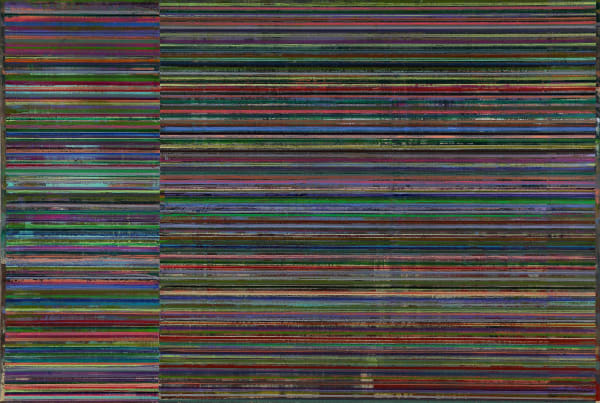 QU Fengguo Corn on Ear, Four Seasons 四季 芒种, 2013 Oil on Canvas 布面油画 135 x 200 cm