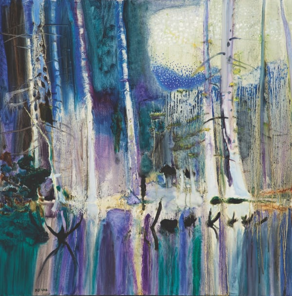 XU Jin Arctic Clouds 北极云, 2016 Oil on canvas 布面油画 102 x 102 cm