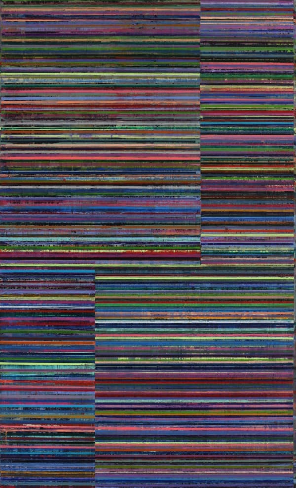 QU Fengguo Insects Waken, Four Seasons 四季 惊蛰, 2013 Oil on Canvas 布面油画 180 x 110 cm