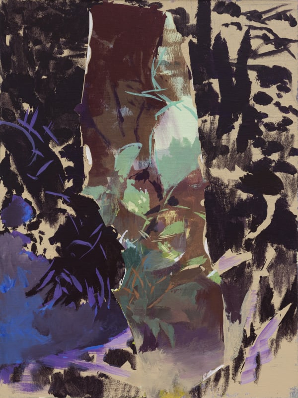 LU Song Theater #12 剧场 #12, 2022 Acrylic on canvas 布面丙烯 120× 90 cm