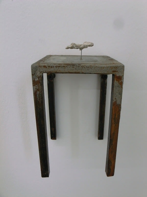 ZHANG Ruyi A Piece of Cloud 一朵云, 2012 Installation, mixed media 装置,综合材料 8.5 x 8.5 x 14 cm