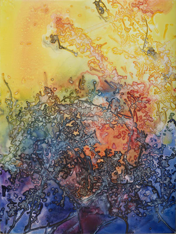 WANG Ningde The Deluge 1253939 大洪水1253939, 2022 Photographic paper, modulated printing inks applied by artist 相纸、艺术家调配打印墨水堆积 125.5 × 94 cm Unique 唯一版本