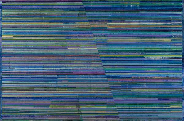 QU Fengguo Spring Showers, Four Seasons 四季 雨水, 2016 Oil on Canvas 布面油画 145 x 220 cm