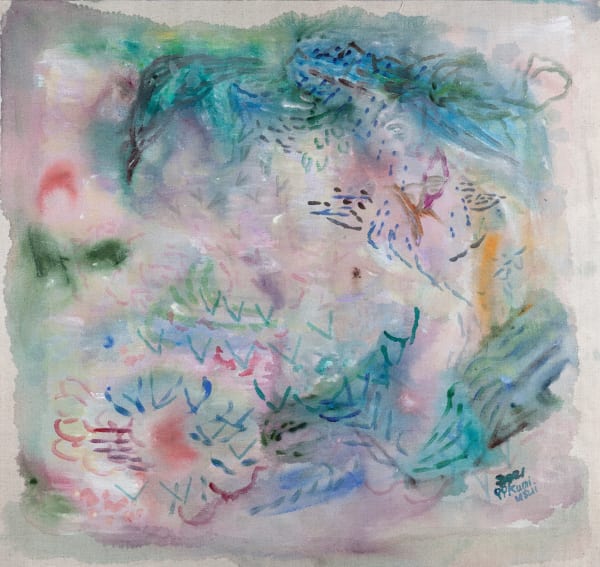 Drawing & Drawing(on canvas) 2021 #3 埋头画画(布面)2021 #3