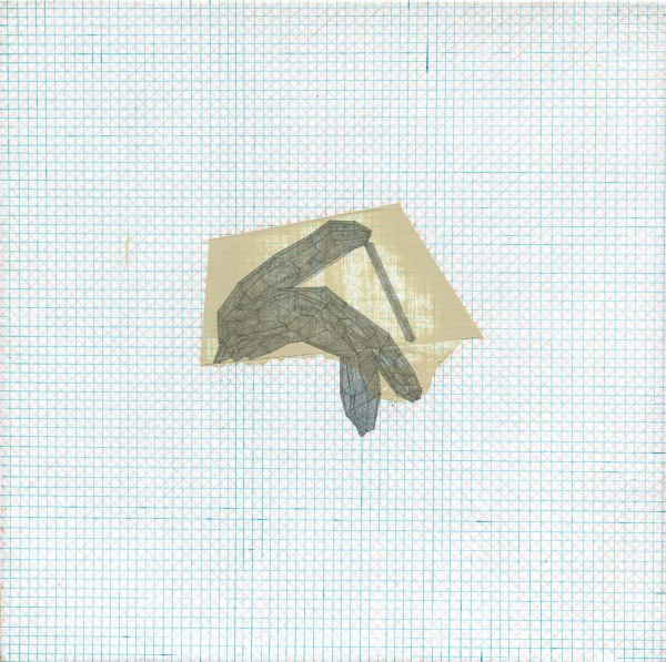 ZHANG Ruyi Fossil─3 化石─3, 2012 Acrylic, pencil and watercolor pen on canvas 布面丙烯,铅笔,水彩笔 20 x 20 cm