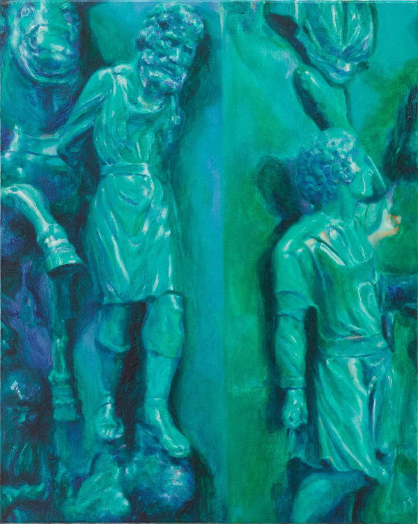 ZHANG Yunyao Apocalypse 启示录, 2015 Oil on canvas 布面油画 50 x 40 cm