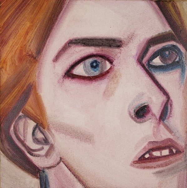 HU Zi Bowie, 2013 Oil on canvas 布面油画 40 x 40 cm