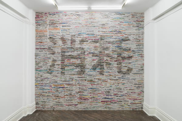 LIU Ren Consumption 消耗, 2016 mixed media 综合材料 Dimensions variable尺寸可变