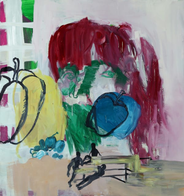 CHANG Ling 2015.35, 2015 Oil on Canvas 布面油画 150 x 140 cm