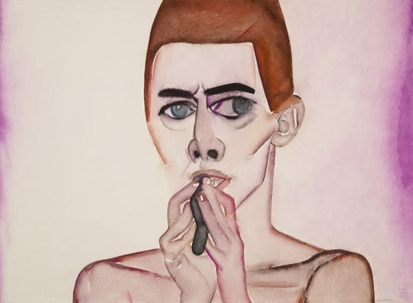 HU Zi Bowie, 2013 Gouache on paper 纸上水粉 56 x 76 cm