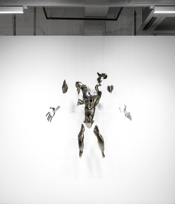 Haining WANG 2650 cm², 2023 Stainless steel 不锈钢 130 x 80 x 50 cm Edition of 3 plus 1 artist's proof
