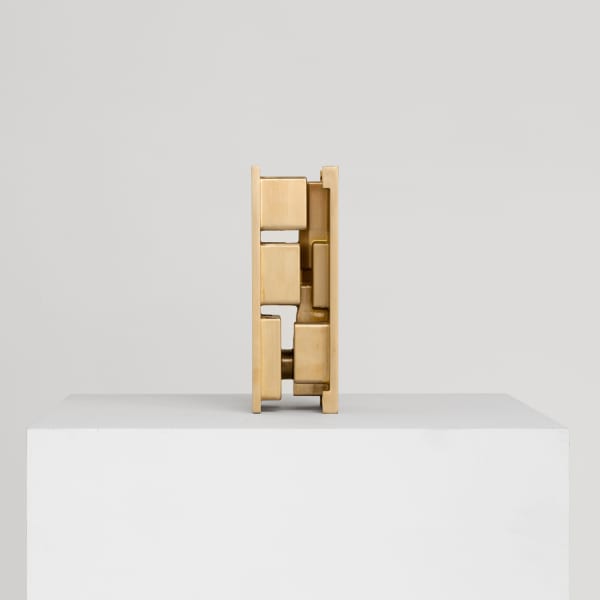 WU Houting Exception-200 破格-200, 2023 Brass 黄铜 10.5 x 7 x 20 cm