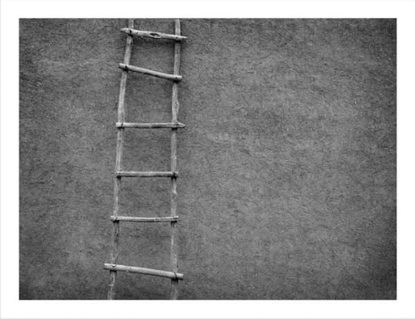 WANG Zheng Ladder Wudaoling, Ningxia Province 梯 宁夏五道岭, 2008 Fine Art Paper, Inkjet 艺术微喷 38 x 51 cm