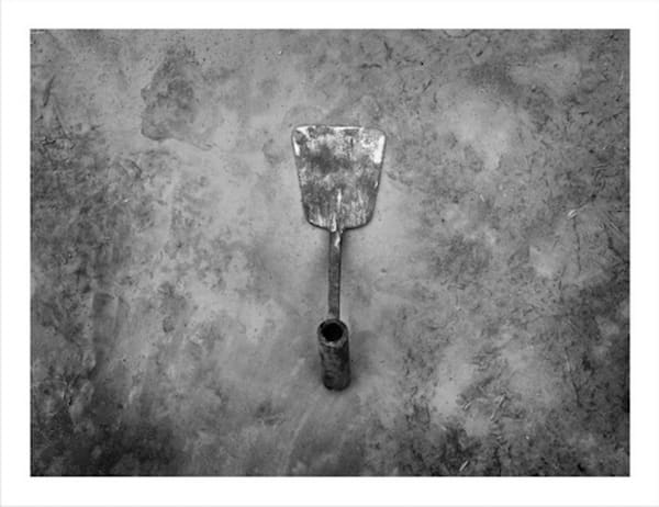 Shovel Tianlaozhuang Ningxia Province 铲 宁夏田老庄
