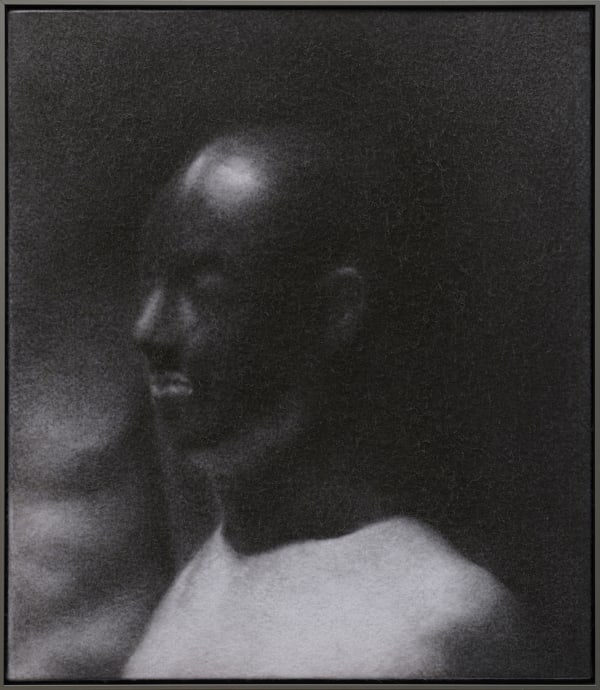 ZHANG Yunyao R III, 2019 Graphite on felt 石墨毛毡 39 x 33 cm