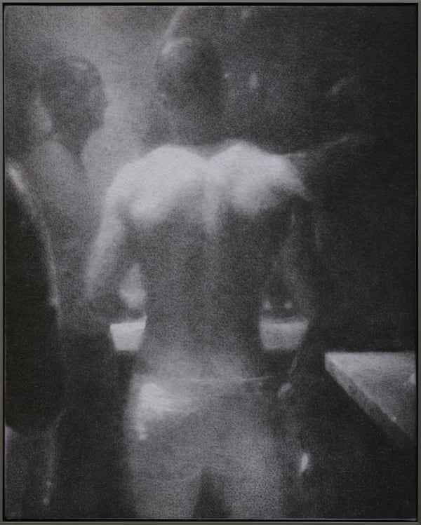 ZHANG Yunyao Gv, 2019 Graphite on felt 石墨毛毡 51.5 x 41 cm