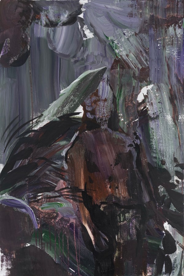 LU Song Jungle Boy(Study) 丛林男孩(习作), 2016 Acrylic on Canvas 布面丙烯 90 x 60 cm