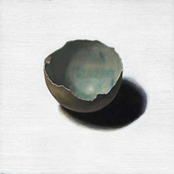 LIU Ren Nothing 空, 2012 Oil on wood panel 木板油画 20 x 20 cm