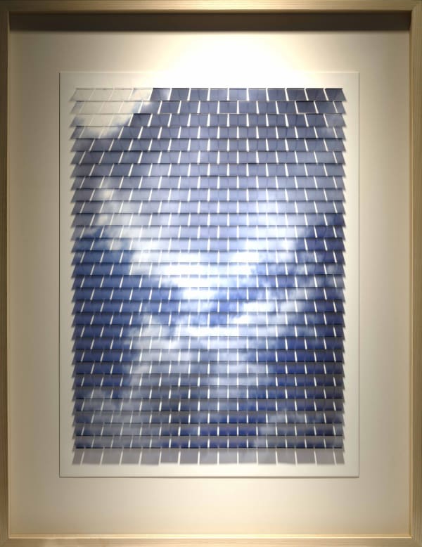 WANG Ningde Form of Light DSF1100 有形之光 DSF1100, 2024 Wood frame, honeycomb aluminium panel, acrylic, clear lightbox sheet 木框、蜂窝铝板、亚克力、透明灯箱片 96.3 × 76.3 × 5.5 cm (wooden framed 含木质框) Unique 唯一版本