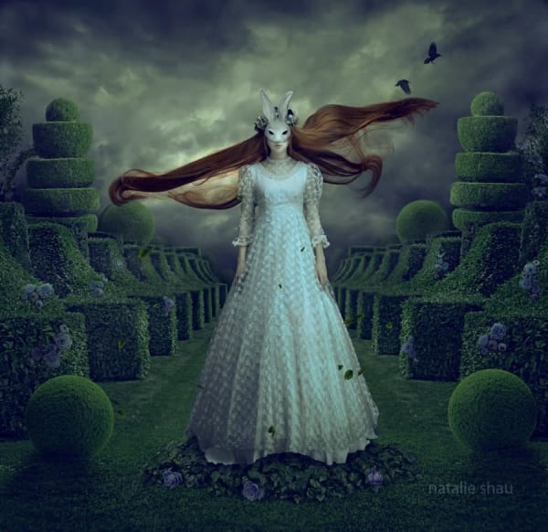 Natalie Shau Secret Garden, 2011 Digital illustration on paper, ed. of 3 93x90 cm