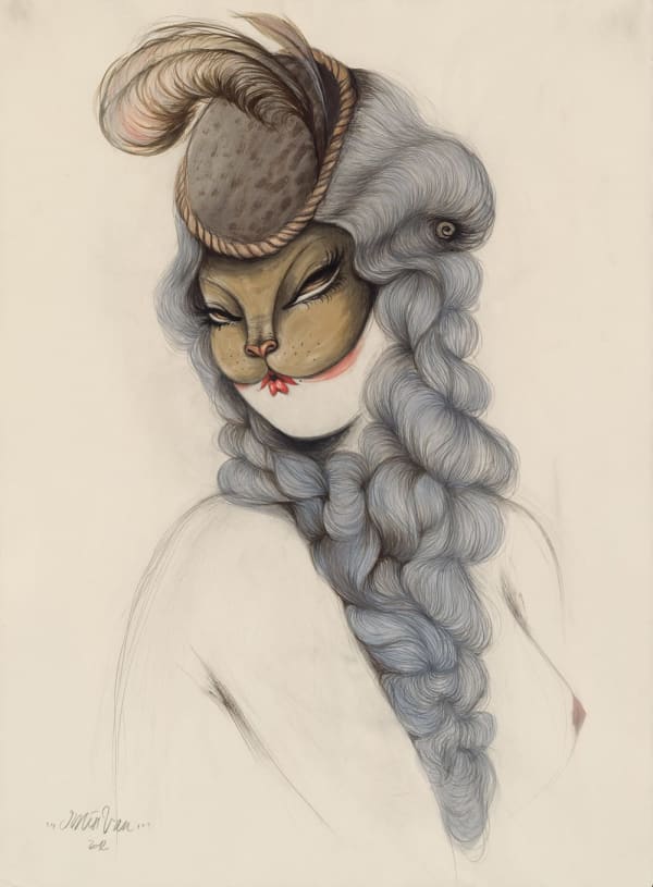 Miss Van, Blue Grappe Hair