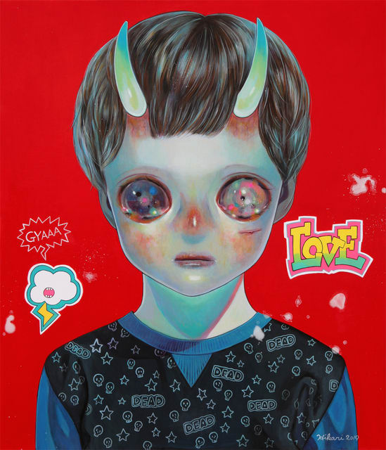 Hikari Shimoda children of this planet #40, 2019 Oil on canvas 53 x 45.5 cm