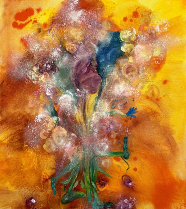 Marie-Chloé Duval Bouquet of people no5, 2024 Oil on canvas 71.12 x 63.5 cm 28 x 25 in