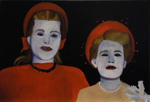 Silvia Idili La Signore, 2010 Oil on board 20 x 30 cm