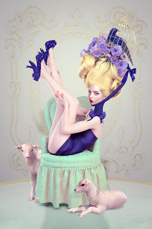 Natalie Shau Biscuit, 2013 Digital illustration on hanemule,ed. of 5 43x65 cm