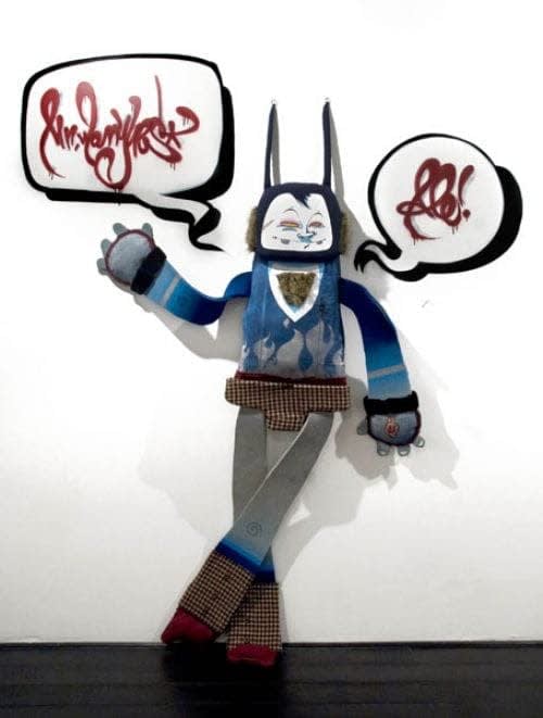 Mr.Wany + Ale! Toy Installation , 2008 Mixed Media h 200 cm