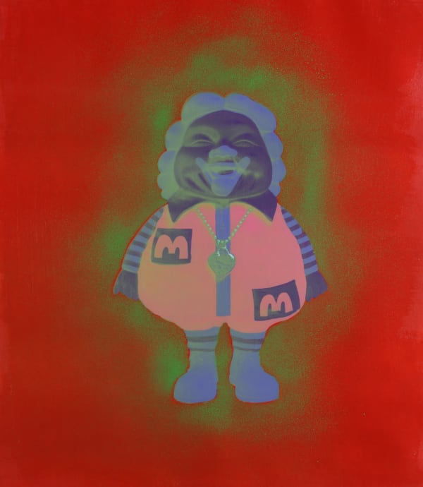 Ron English Mc Supersized 11, 2016 51x61