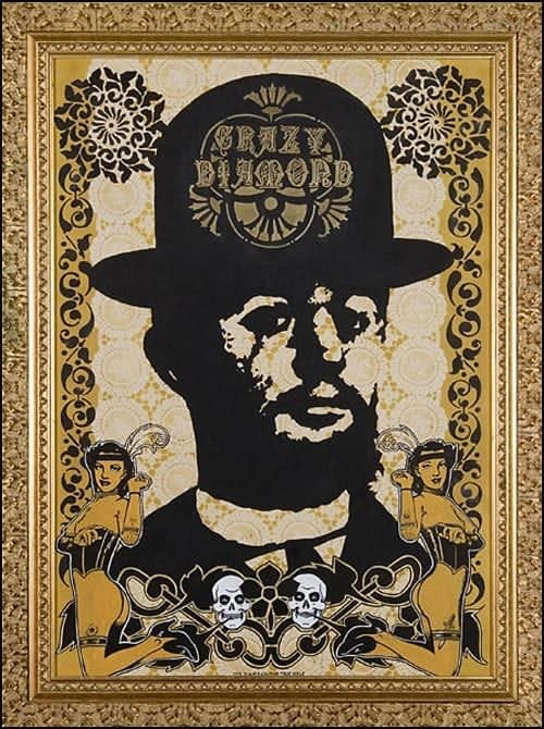 Diamond Crazy Diamond, 2008 Mixed media 70 x 50 cm