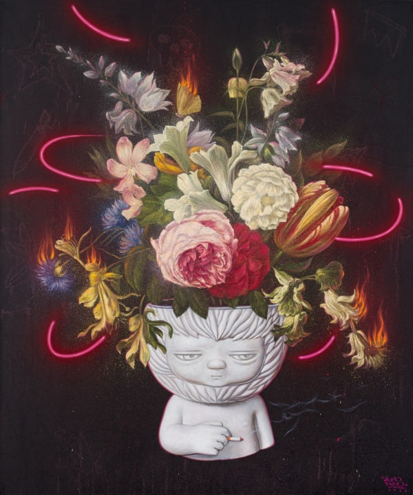 Alex Face, White-Hot Fire, 2023