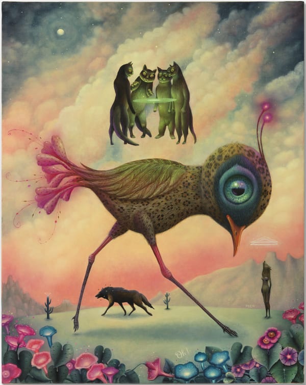 Peca The Four Horseman, 2021 Oil on Linen 92 x 73 cm 36 x 29 inch