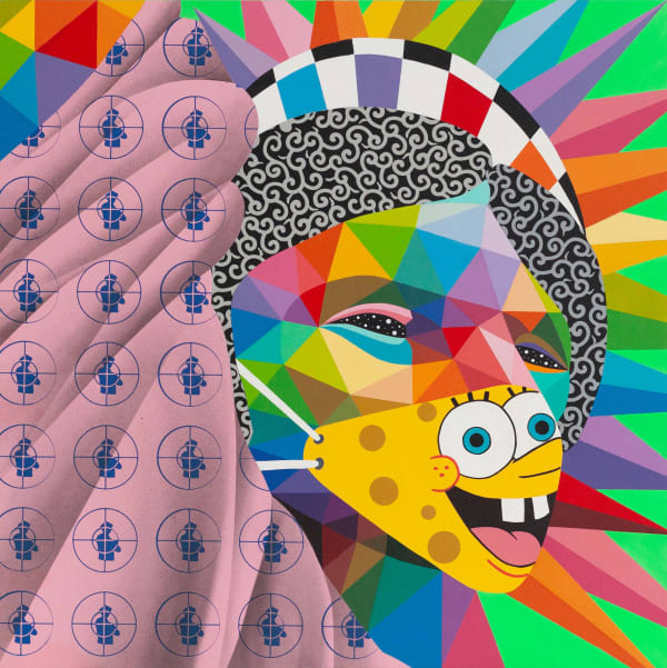 Okuda San Miguel, Liberty Statue II, 2021