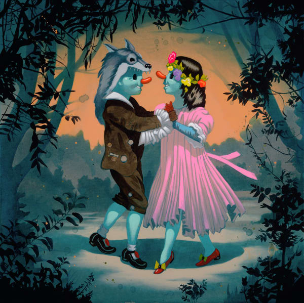 Victor Castillo How Do You Like Me Now?, 2020 Acrylic on canvas 31 3/4 x 31 3/4 in 80.6 x 80.6 cm