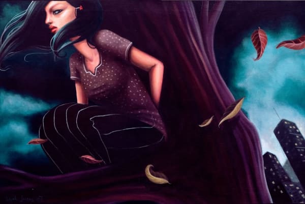 Sarah Joncas Where the Wind Blows, 2007 Acrylic on Canvas 60 x 91 cm