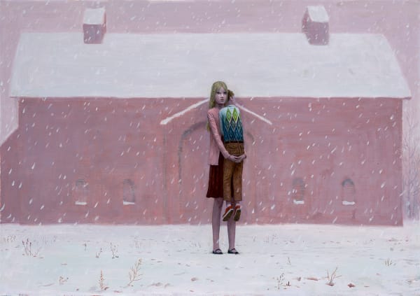 Aron Wiesenfeld Los Alamos Oil on canvas 48x66 cm