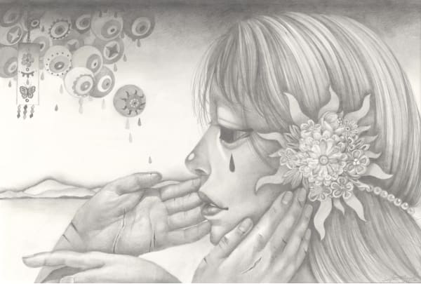 Maruyama Junna Usurai, 2021 Graphite on paper 29.7x42cm