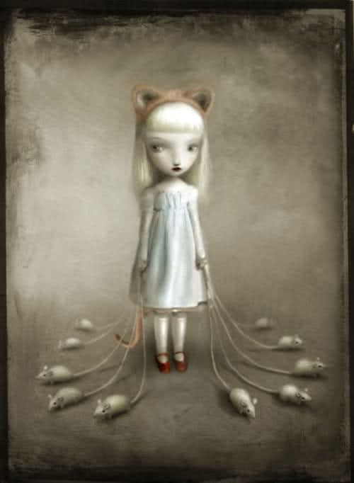 Nicoletta Ceccoli Kathrine, 2007 Digital Print 39 x 47 cm