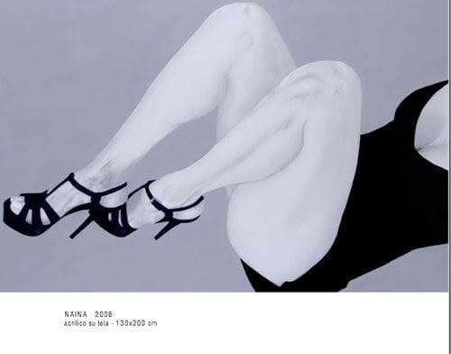 Consuelo Mura Naina, 2009 Acrylic on canvas 130 x 200 cm