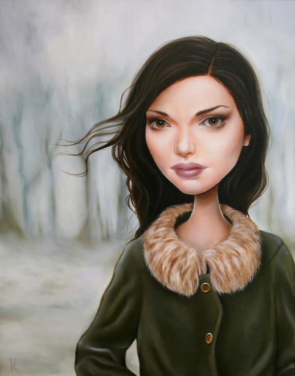 Ken Keirns North, 2009 Oil on board 41 x 51 cm