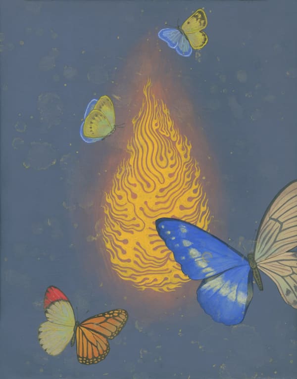 Fuco Ueda, Dancing of Flames, 2017