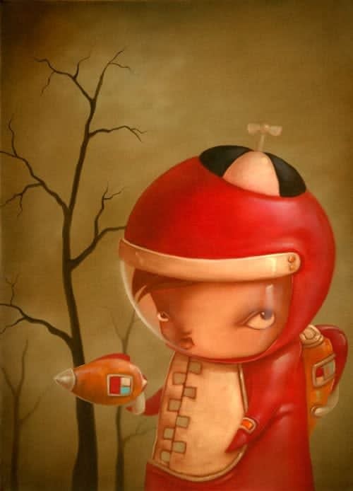 Kathie Olivas, Cosmic Boy, 2007