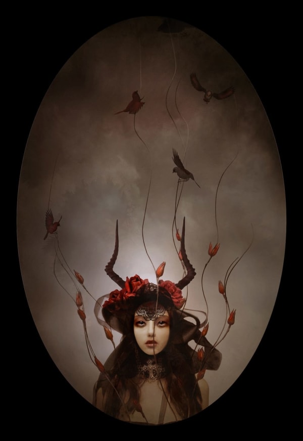 Natalie Shau Black Heart, 2009 Digital illustration on paper 51 x 76 cm